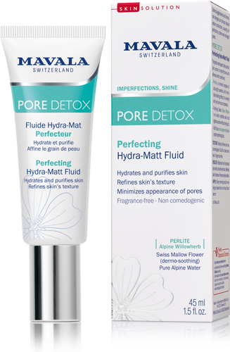 Perfecting  Hydra-Matt Fluid — Purify your skin with Alpine freshness !