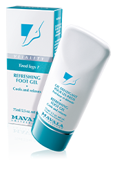 Refreshing Foot Gel — Cools and relaxes.