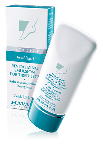 Revitalizing Emulsion for tired Legs — Refreshes and relieves tired legs.