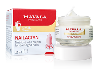 Nailactan — Nutritive cream for damaged nails.