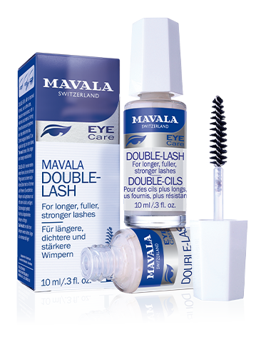 Double-Lash — A nutritive care for longer, fuller lashes.
