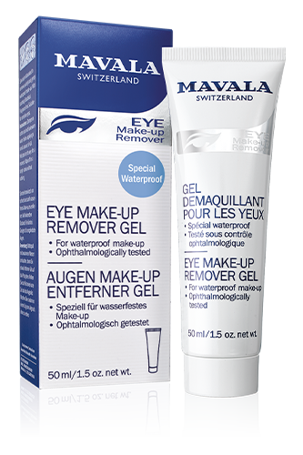 Eye Make-Up Remover Gel — Oily gel. Special waterproof.