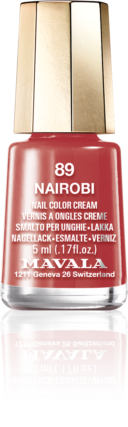Nairobi — çömlek rengi gibi etkileyici bir koyu kırmızı