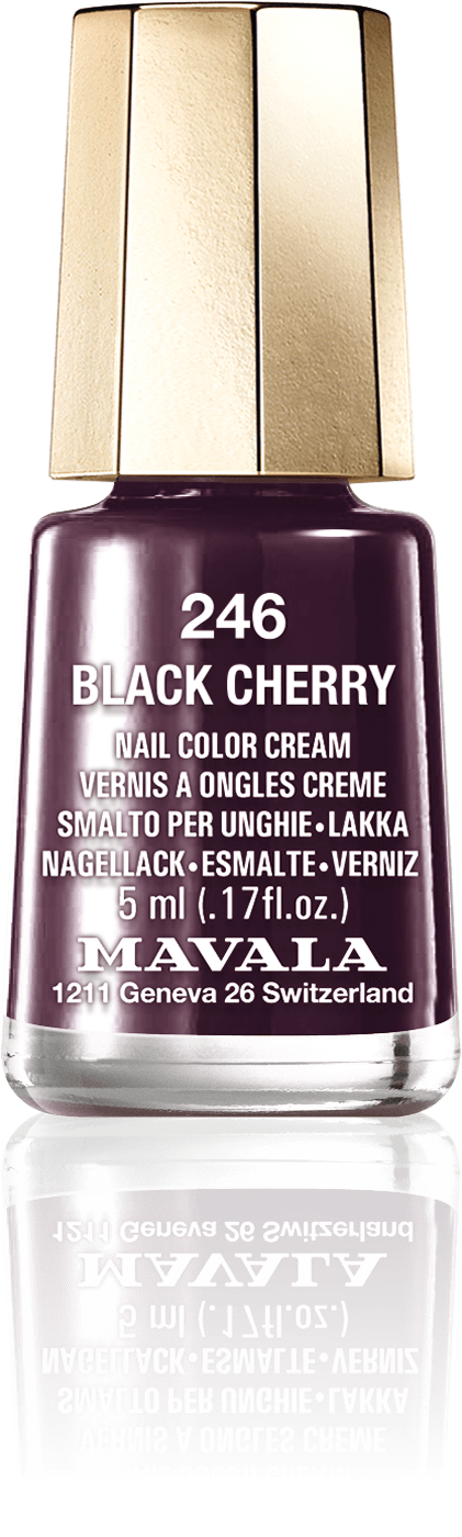 Black Cherry — Morumsu kırmızı tonlu bir siyah